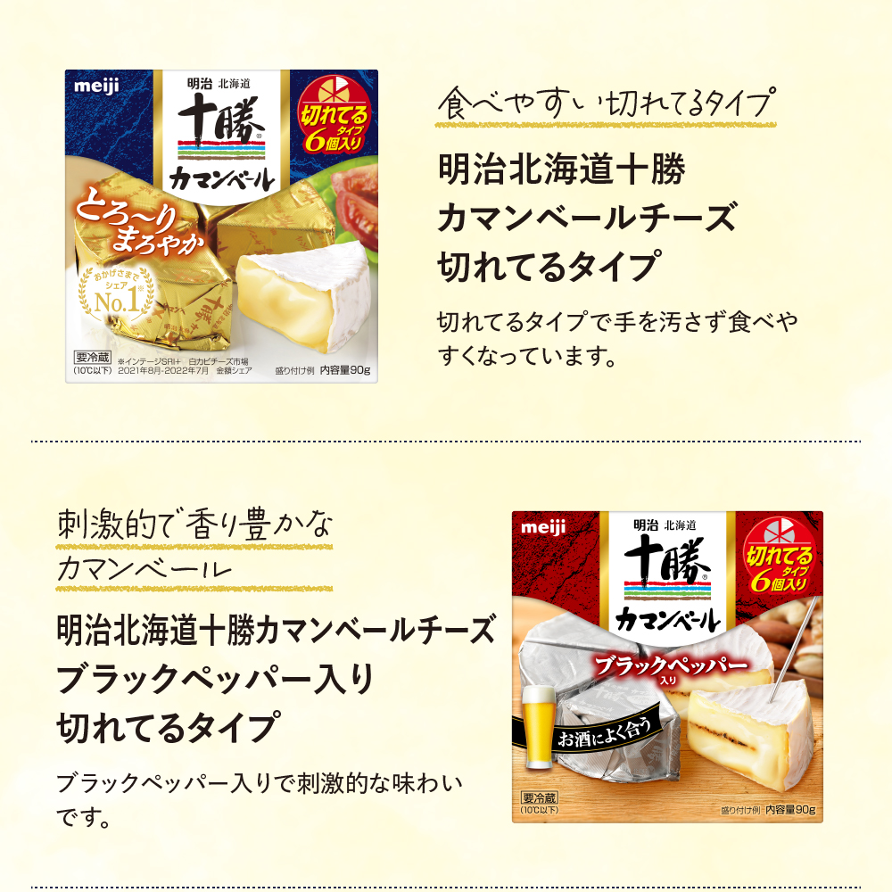 【隔月6回コース定期便】明治北海道十勝チーズ 新・ベスト9 食べ比べセット me003-106-k6c