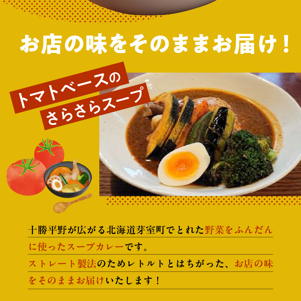 北海道十勝芽室町 名物チキンスープカレー 2食 レンジで簡単 さくら亭 me042-002c