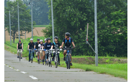 北海道十勝芽室町 めむろ散走（ガイド付サイクリングツアー）「新嵐山周辺さくっと散走」me054-001c