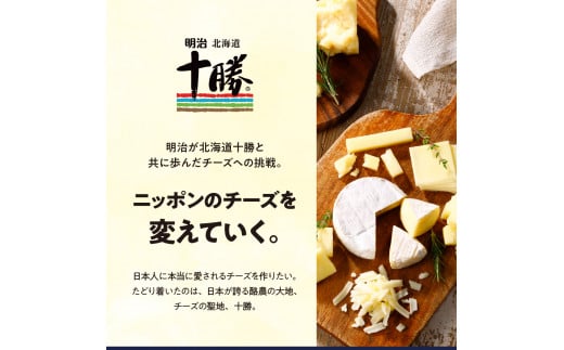 【隔月3回コース定期便】明治北海道十勝チーズ カマンベール4種5個セット 計3回 me003-068-k3c