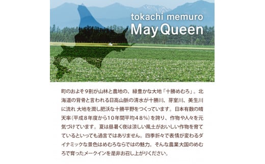 【先行予約】北海道十勝芽室町 なまら十勝野の越冬メークイン10kg me001-006c