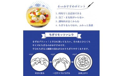 【6ヵ月定期便】明治北海道十勝チーズ 生モッツァレラ６個 セット 計6回 me003-070-t6c