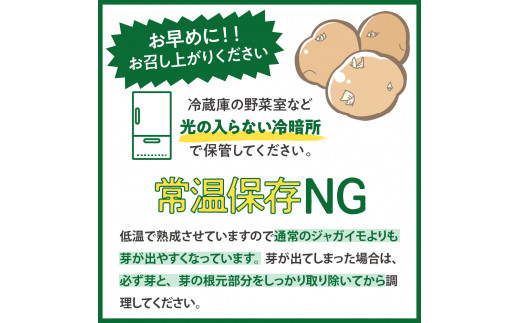 【先行予約】北海道十勝芽室町 なまら十勝野の越冬メークイン5kg me001-001c